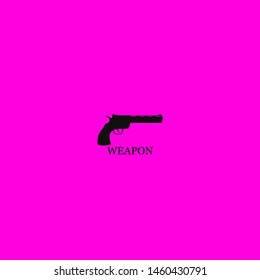 weapon icon sign signifier vector