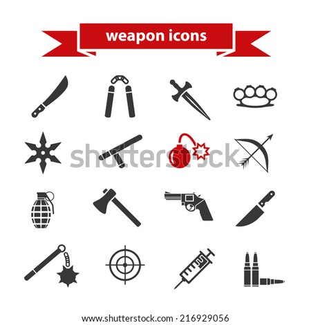 weapon icons