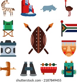 weapon, shield, arrows icon in a collection with other items