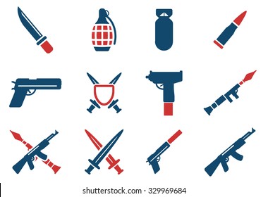 Weapon simply symbol for web icons