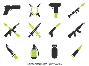 Weapon simply symbol for web icons