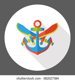 weapon sword flat icon