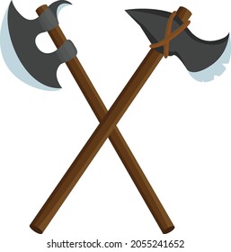 Weapon vector art and illustration