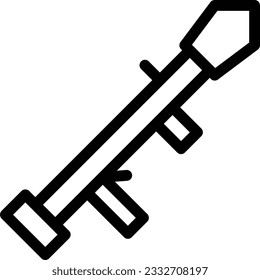 weapon vector illustration isolated on a transparent background. color vector icons for concept or web graphics.
