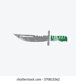 Weapon war object military knife
