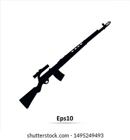 Weapons icon. Vector Illustration. EPS10