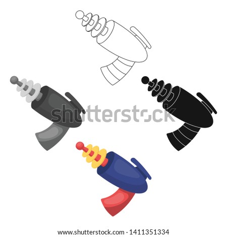 Weapons single icon in cartoon,black style.Weapons vector symbol stock illustration web.