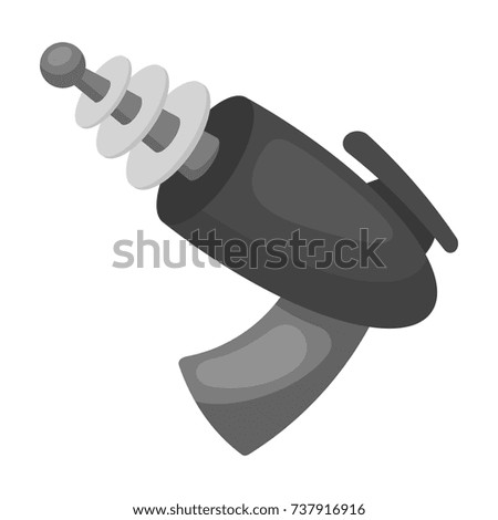 Weapons single icon in monochrome style.Weapons vector symbol stock illustration web.