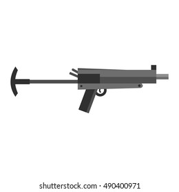 Weapons vector guns collection icons