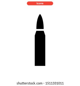 weapons of war icon isolated sign symbol vector illustration - high quality black style vector icons
