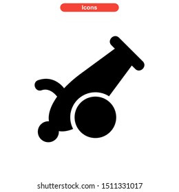 weapons of war icon isolated sign symbol vector illustration - high quality black style vector icons
