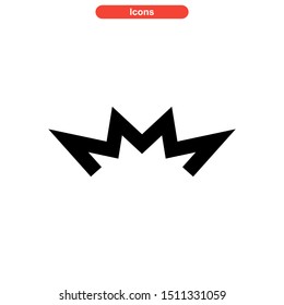 weapons of war icon isolated sign symbol vector illustration - high quality black style vector icons
