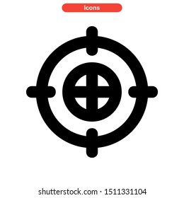 weapons of war icon isolated sign symbol vector illustration - high quality black style vector icons

