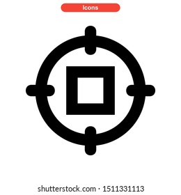 weapons of war icon isolated sign symbol vector illustration - high quality black style vector icons
