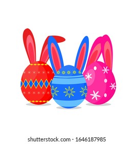 Wear a bunny ears for three Easter eggs