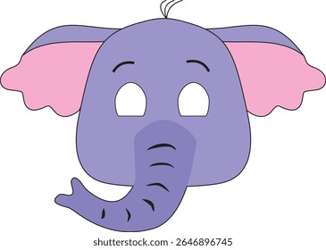 Wear a cute elephant face mask and have fun with your friends like never before.