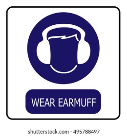 Wear earmuff ear plug
