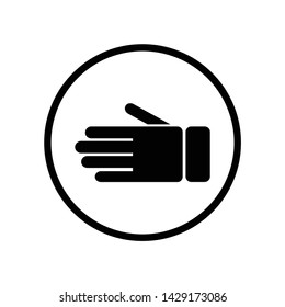 Wear Gloves Safety Sign protection