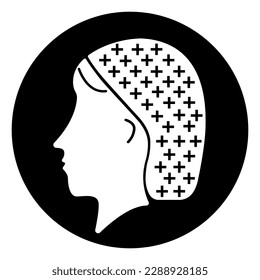Wear Hair Net Symbol Sign, Vector Illustration, Isolate On White Background Label. EPS10