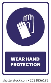 Use el signo de seguridad del protector de manos