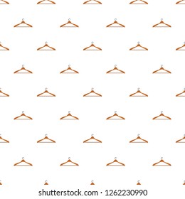 Wear hanger pattern seamless vector repeat for any web design