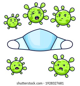 wear mask to protect from viruses