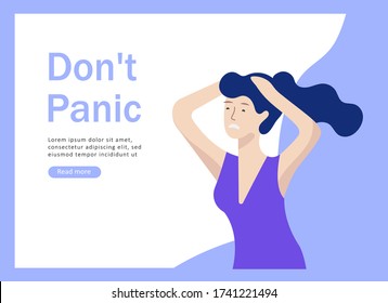 Wear mask, protect yourself and your family concept of coronavirus prevention. Mother wear mask on her child. Protection and revention of 2019-nCoV, banner and landing page, vector