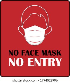 213 No medical mask enter Images, Stock Photos & Vectors | Shutterstock