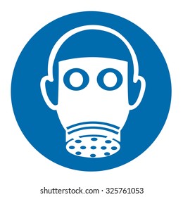 Wear Respiratory Protection Sign