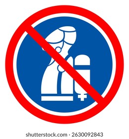 Wear SCBA Symbol Sign, Vector Illustration, Isolate On White Background Label.EPS10