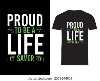 Use seu orgulho e mostre seu compromisso de fazer a diferença! A coleção "Proud to Be a Lifesaver" celebra aqueles que se dedicam a salvar vidas.