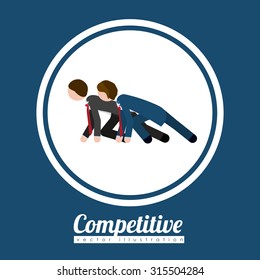 Wearabe technology concept with multimedia and aps icons design, vector illustration eps 10