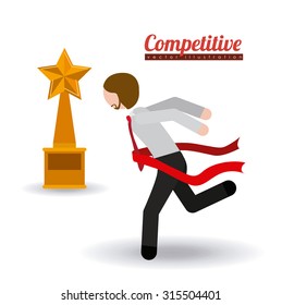 Wearabe technology concept with multimedia and aps icons design, vector illustration eps 10