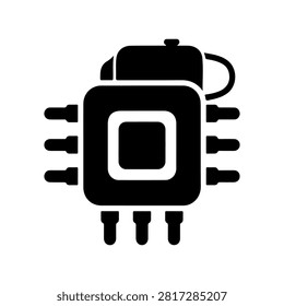 Wearable Device Chip Smartwatch Processor Vector