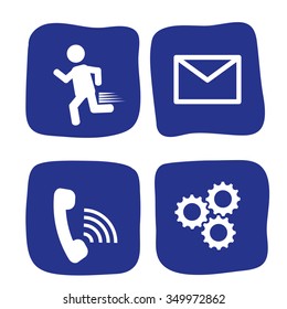 Wearable technology concept with gadget design, vector illustration 10 eps graphic.
