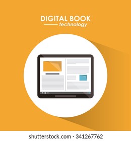 Wearable technology concept and multimedia icons design, vector illustration 10 eps graphic.