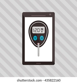 Wearable technology design. Gadget icon. Flat illustration, vector