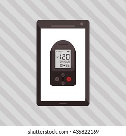 Wearable technology design. Gadget icon. Flat illustration, vector