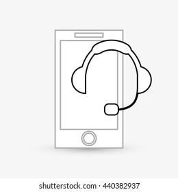 Wearable technology design. Gadget icon. Flat illustration, vector
