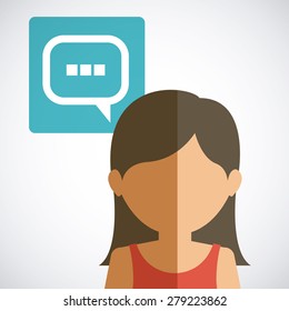 wearable technology design over white background, vector illustration