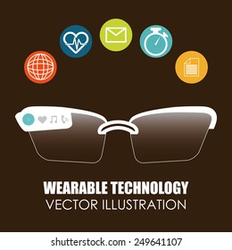 wearable technology design, vector illustration eps10 graphic 