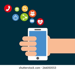wearable technology design, vector illustration eps10 graphic 