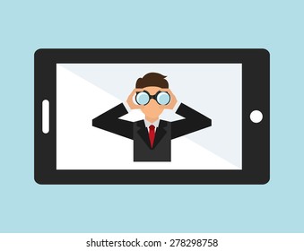 wearable technology design, vector illustration eps10 graphic 