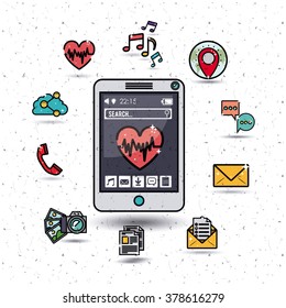 wearable technology design, vector illustration eps10 graphic 