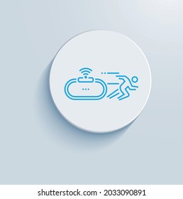 Wearable technology Icon vector design