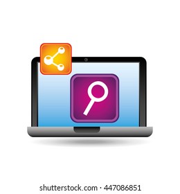 wearable technology isolated icon design, vector illustration  graphic 