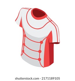 Wearable technology isometric composition with isolated image of smart gadget on blank background vector illustration