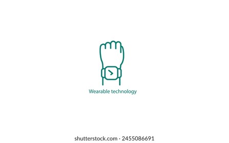 Wearable Technology Vector Icon Design