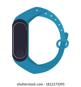 Wearable-Technologie für das Vektorgrafik-Design von Uhren