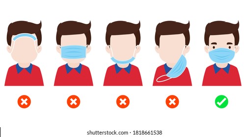 157 Steps To Wear N95 Mask Images, Stock Photos & Vectors | Shutterstock